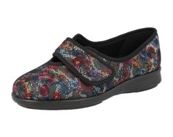 Womens Wide Fit Easy Access House Shoes - Shrew
