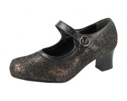 Womens Wide Fit Stretch Mary-Jane Court Shoes - Bangalore