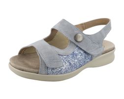 Womens Wide Fit Stretch Panel  Sandals - Watford