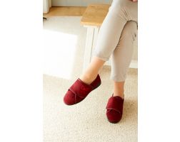 Womens Wide Fit Easy Access Slippers - Keeston