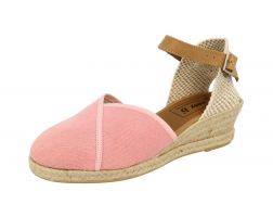 Womens Wide Fit Espadrille Wedges - Countess