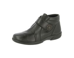 Womens Wide Fit Easy Access Ankle Boots - Doris