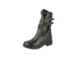 Womens Wide Fit Calf Length Boots - Jay