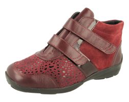 Womens Wide Fit Stretch Ankle Boots - Bangor