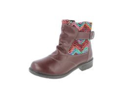 Womens Wide Fit Calf Length Boots - Rainbow