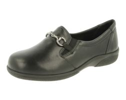 Womens Wide Fit Slip On Flat Shoes - Antarctica
