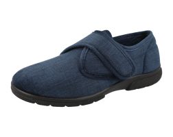 Mens Wide Fit Slippers - Hallam