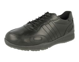 Mens Wide Fit Lace Up Trainer - Seb