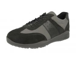 Mens Wide Fit Lace Up Trainer - Wakefield