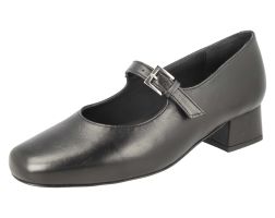 Womens Wide Fit Mary Jane Style Mid Heel Court Shoe - Sirius