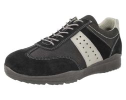 Mens Wide Fit Lace-Up Trainers  - Sequoia