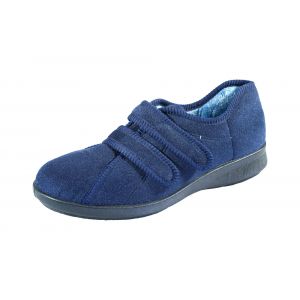 Womens Wide Fit Easy Access Slippers - Eunice