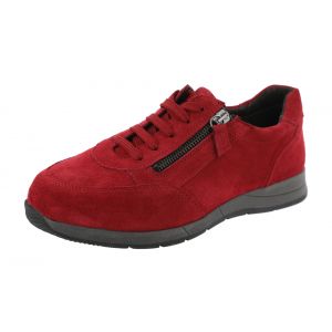 Womens Wide Fit Zip Entry Lace Trainers - Harrier