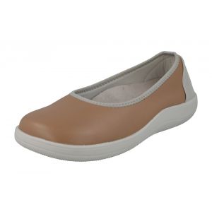 Womens Wide Fit Court Style Casual Shoes - Curtis
