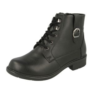 Womens Wide Fit Ankle Boots - Atlas