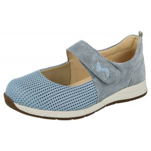 Womens Wide Fit Stretch Panel Casual Shoe - Hawaii