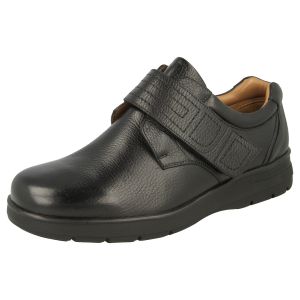Mens Wide Fit Touch Strap Casual Shoes - Beaumont