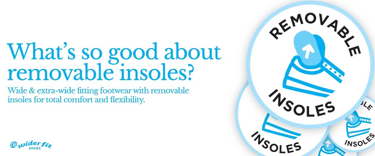 Removable Insoles For Wide Fit Shoes