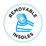 An illustration icon of removable insoles