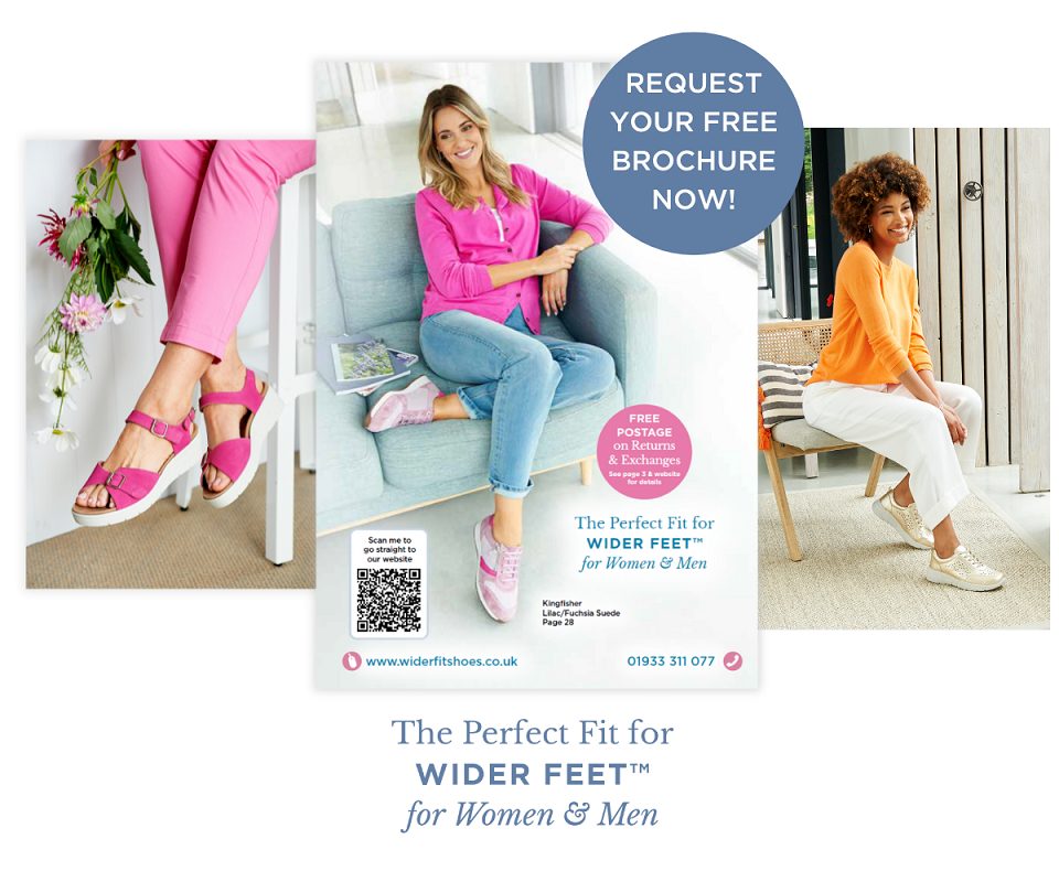 A montage of women and shoes