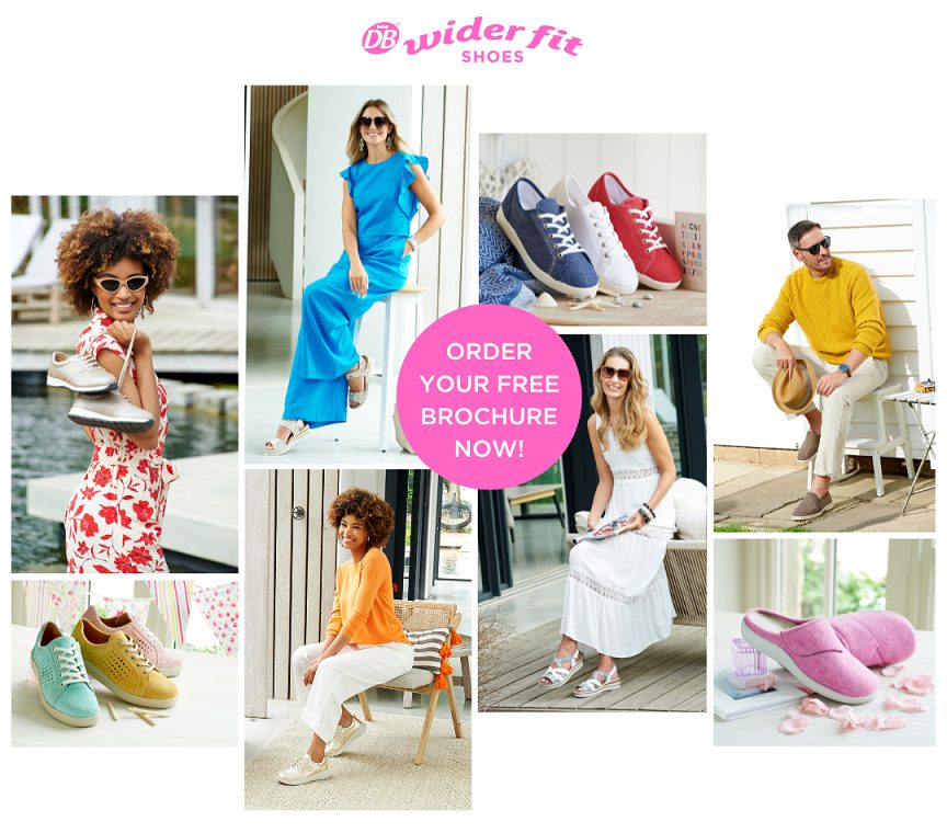 A montage of women and men and shoes